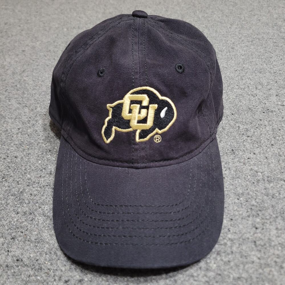 Colorado Buffaloes Hat Baseball Dad Cap Mens Black Adjustable Strapback Curved
